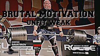 BRUTAL STRONGMAN AND POWERLIFTING MOTIVATION  WSM  REAL INSANE DEADLIFT  unfit weak  IPF Arnold [upl. by Qifahs]