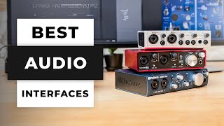 TOP 5 Best Audio Interfaces 2024 [upl. by Clarie]