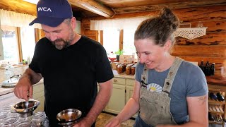 Canning 200lbs of Meat in a Day  Teaching my Husband to Can [upl. by Tiler]