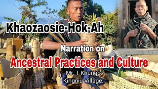 KhaozaosieHokAh Festival at Kingniu Village Ancestral Practices and Culture [upl. by Gauthier]