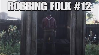 ROBBING FOLK Red dead Redemption 2 PS5 [upl. by Eneiluj212]