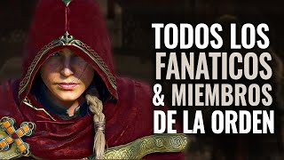 LOCALIZACIÓN DE TODOS LOS FANATICOS amp MIEMBROS DE LA ORDEN ANTIGUOS EN ASSASSINS CREED VALHALLA [upl. by Atilamrac971]