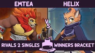 The Inkwell  Emtea Zetterburn vs Helix Fleet  Rivals of Aether II [upl. by Lynde592]