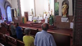 Saint Joseph Catholic Church Paris Arkansas Live Stream 08112024 [upl. by Eldnar]