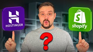 Hostinger vs Shopify Which Is Better for ECommerce 2024 [upl. by Enaxor]