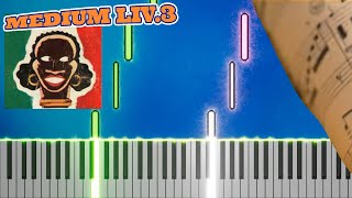 FACCETTA NERA PIANO TUTORIAL  SPARTITO GRATIS FACILE [upl. by Laux985]