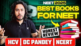 NEET 2025 Best Books For NEET  NCERT HC Verma DC Pandey  Honest Review  Kshitiz sir [upl. by Anahsed]