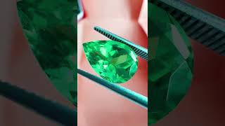 quotPearfectly radiant with Colombian Emeralds gemstone emerald greenemerald emeraldgemstone [upl. by Malachy]