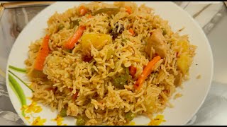 Winter Special Veg Pulao Recipe by AKK  How to make perfect veg pulao recipe [upl. by Nirot]