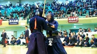 Kendo 日体大×東学大 4回全日本学生剣道優勝大会20131104 [upl. by Pollard]