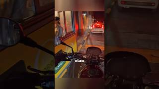 Fare la fila al McDrive in moto penso sia stata una pessima idea…motovlog mcdonalds [upl. by Charita]