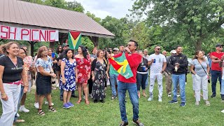 Guyanese in the Park once Again Fyrish Picnic fun food Terry Gajraj [upl. by Pauly]