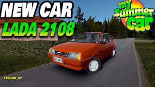 NEW CAR LADA 2108 I My Summer Car [upl. by Fermin300]