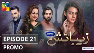 Zebaish  Episode 21  Promo  Digitally Powered By Master Paints  HUM TV  Drama [upl. by Orfield]