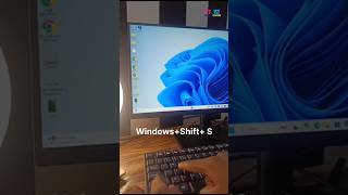 How to Take Desktop Screenshot Viral Keyboard Trick  Easy Shortcut Key shorts [upl. by Elocin225]