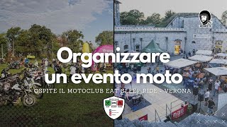 Come si organizza un evento per motociclisti E quanto è complicato  Ospite ESR Verona [upl. by Assenay]