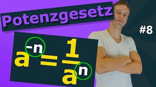 Potenzgesetz  Potenzen mit negativen Exponenten  8 [upl. by Kennie]