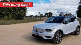 Volvo XC40 Recharge Twin Review  This thing is fast [upl. by Elroy286]