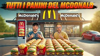 PROVIAMO TUTTI I PANINI ESISTENTI DEL MENÙ DEL MC DONALD  MAMMA MIA QUESTA VOLTA STIAMO GODENDO [upl. by Apollus66]