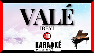 Valé  IBEYI Karaoké Piano Français  Higher Key [upl. by Nerw790]