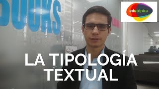 ¿Qué es la tipología textual [upl. by Nivaj]