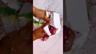 Double Decker Glitter Bomb 🥳✨✨ asmr chalk satisfying [upl. by Gnouc584]