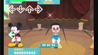 Lesson By DJ  Dance Dance Revolution Disney Grooves [upl. by Einalam]