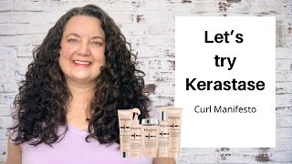 Kerastase Curl Manifesto First Impressions  Days 2 and 3 Results [upl. by Ezzo783]