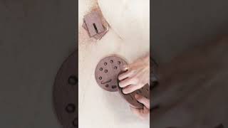 Hand sanding small holes of the wood  ASMR Shorts [upl. by Sparky]