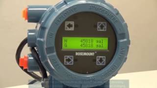 Rosemount 8732EM LOI Operation  How to Pause and Unpause the Totalizer [upl. by Adnohsek]