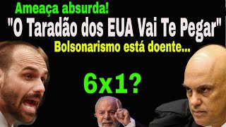 ABSURDO 01 DE BOLSONARO AMEAÇA MORAES COM MANÍACO DOS EUA JORNADA 6X1 SE LULA AGARRAR A PAUTA [upl. by Labina]