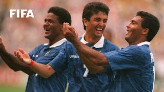 Remembering Bebetos iconic celebration  1994 FIFA World Cup [upl. by Wiltsey]