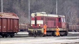 Vlaky MLADĂ BOLESLAV HL N [upl. by Htessil]