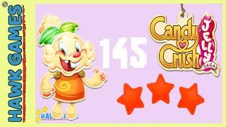 Candy Crush Jelly  3 Stars Walkthrough Level 145 Jelly mode [upl. by Luanne]