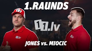 UFC 309  JONES vs MIOCIC  Podkāsts 1RAUNDS [upl. by Inneg163]