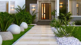 200 Front Yard Garden Landscaping Ideas 2024  Backyard Patio Design  Modern House Exterior Design [upl. by Eizus474]