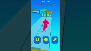 Mild Pink Blob Shuffle 3D 👀 Boss Level viral ytshort funny gameapp fungame [upl. by Anauqahc]