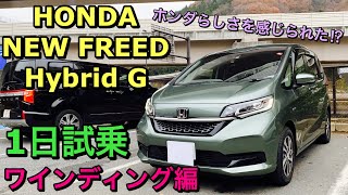 ホンダ新型フリードハイブリッドG 1日試乗してきたよ☆ワインディング編 走り良し！ホンダらしさを感じるミニバン！HONDA NEW FREED HAYBRID G Test Drive [upl. by Uhsoj748]