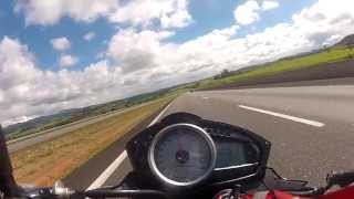 Z750 Top Speed 257Kmh [upl. by Merna]