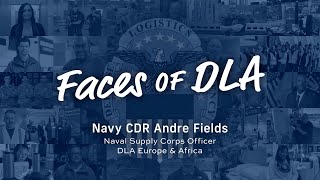 Faces of Navy CDR Andre Fields DLA Support Team Romania [upl. by Wolford]