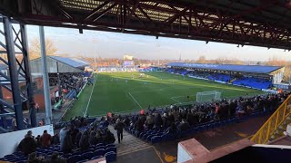 Stockport County 30 Larkhall Athletic  FA Trophy 4th Round  Fans View [upl. by Aenehs]