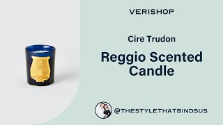 Cire Trudon Reggio Scented Candle Review [upl. by Lemrahc]