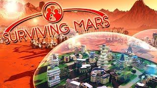 CITY SKYLINES OP MARS  Surviving Mars 1 [upl. by Saxena341]