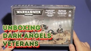 Unboxing Dark Angels Veterans [upl. by Rabbi926]