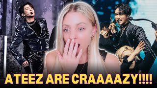 ATEEZ에이티즈  Drunk Seonghwa  Performances leaving us SHOOK  Watching my past reactions [upl. by Ayocat305]