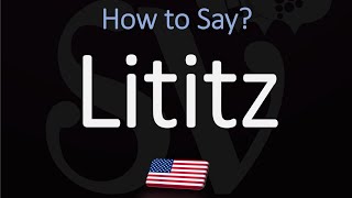 How to Pronounce Lititz Pennsylvania CORRECTLY [upl. by Artur]