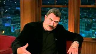 Tom Selleck on The Late Late Show with Craig Ferguson  042811 [upl. by Lyrad343]