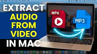 Extract Audio from Video in Mac  Download Audio from Video in Macbook Pro Air iMac Mini [upl. by Githens]