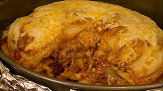 Recipe for Spicy Beef and Bean Enchilada Pie from Amy of TN Delicious Mexican Meal [upl. by Conchita]