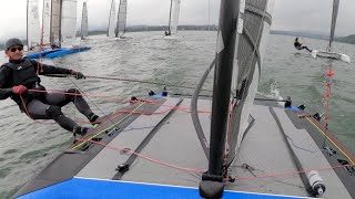 Austrian AClass Catamaran Championship 2023  Race 3  foiling and classic [upl. by Alaham]